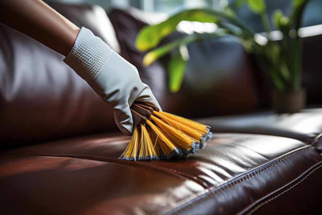 Comment entretenir un canapé en cuir?