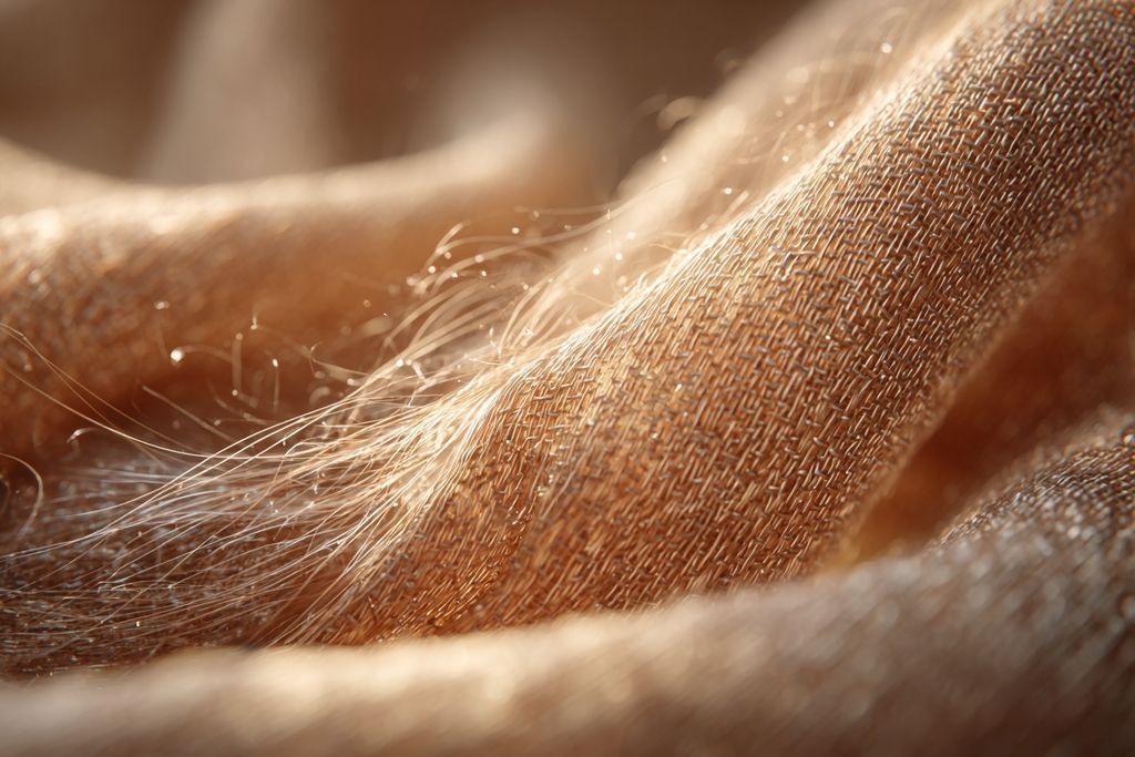 Fibres textiles sous traitement de nettoyage spécialisé pour un entretien supérieur