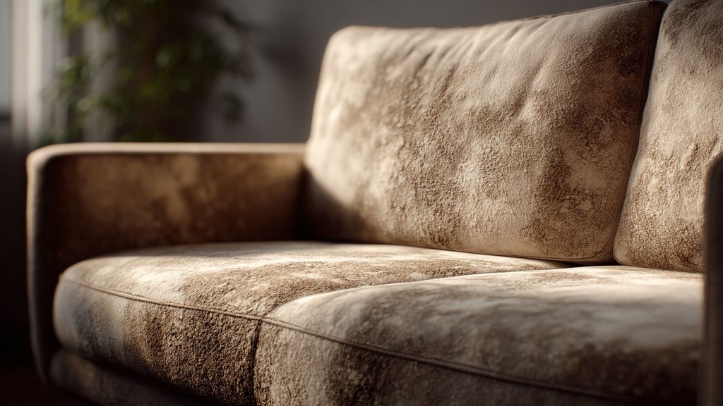 Pourquoi privilégier un nettoyage vapeur sur un canapé en tissu beige