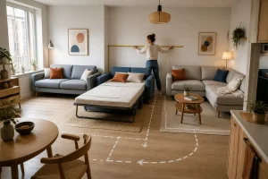 Choisir un canapé pour un petit espace : droit, convertible ou d’angle, le guide pour bien arbitrer