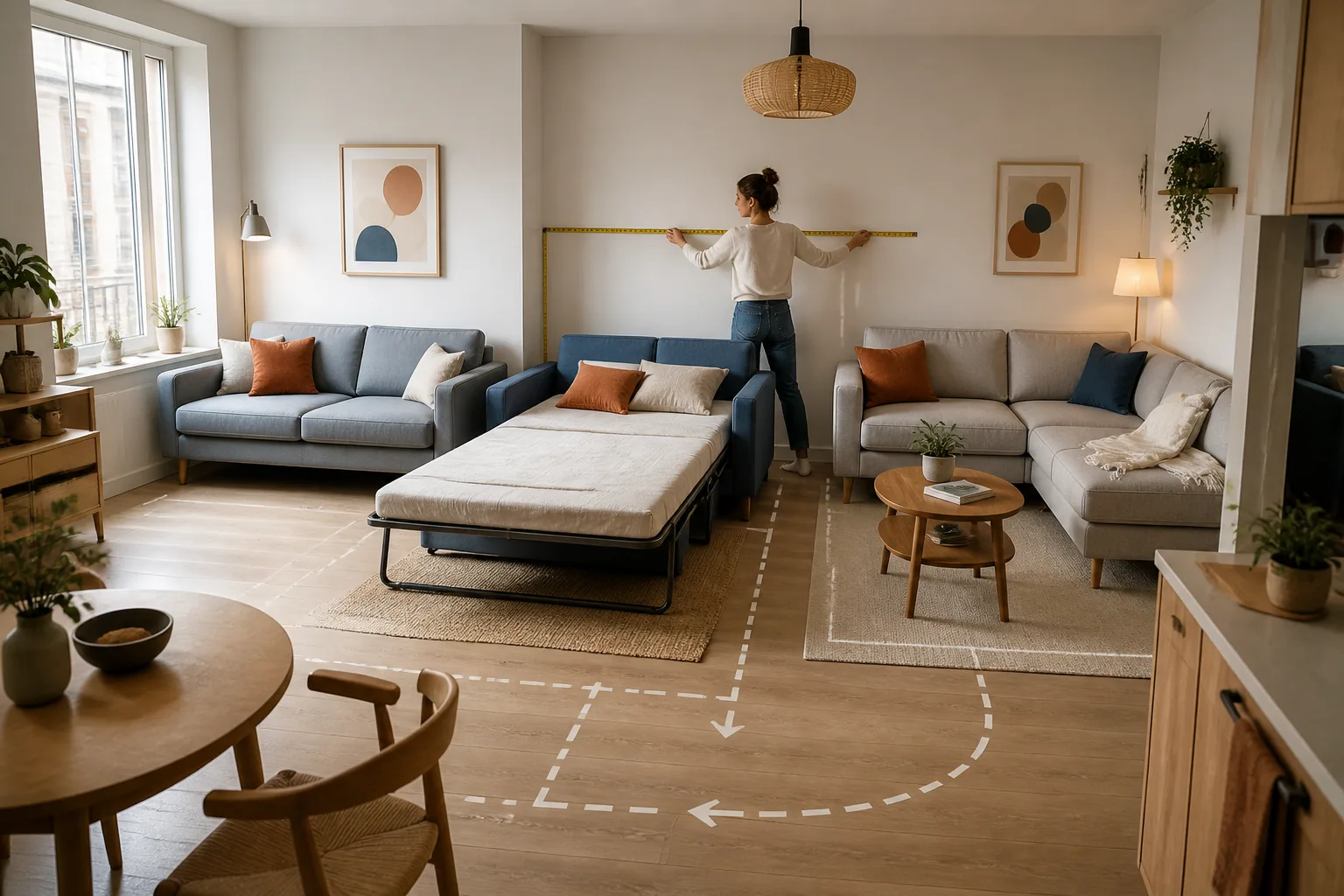 Choisir un canapé pour un petit espace : droit, convertible ou d’angle, le guide pour bien arbitrer